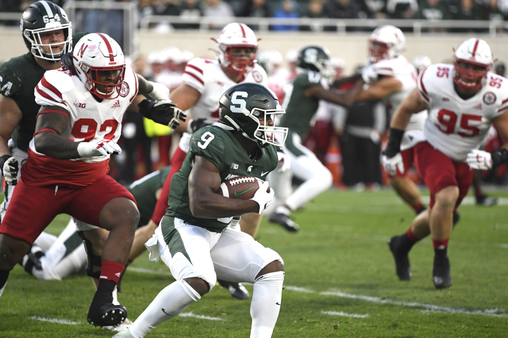 Nebraska vs. Michigan State, 9.25